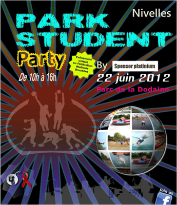 park student party affiche