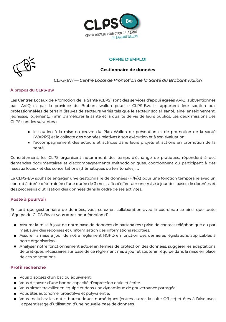 OFFRE D'EMPLOI gestionnaire de données_Page_1